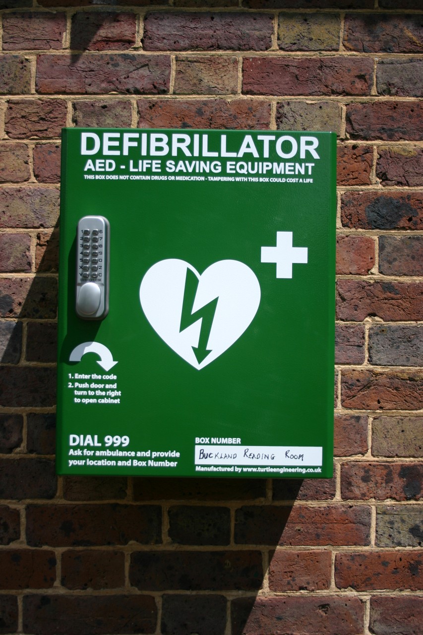 Public Access Defibrillator box