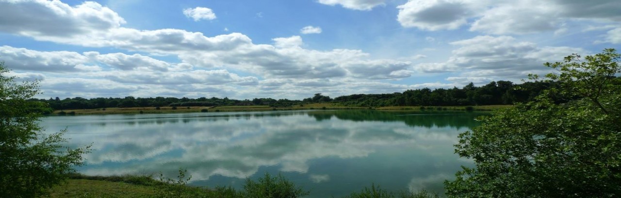 Panoramic view Buckland Park Lake
