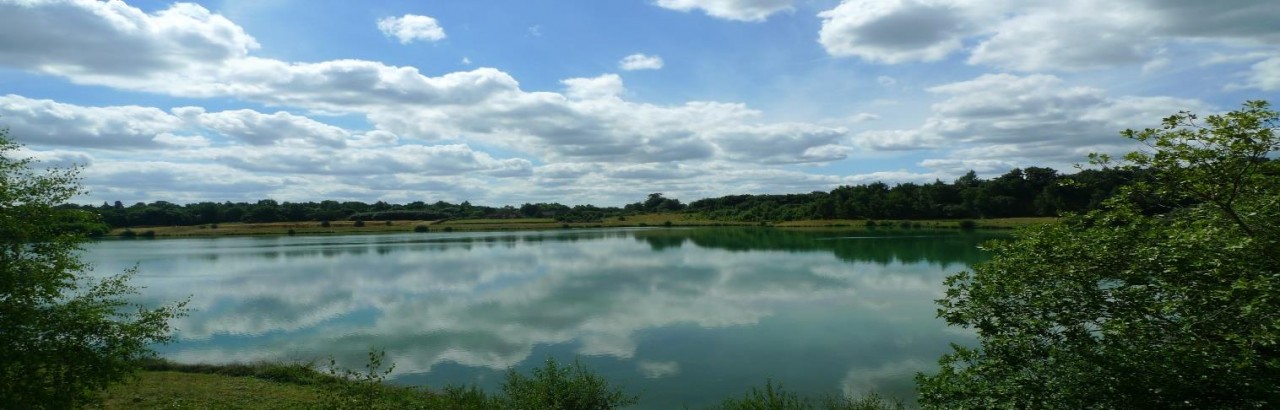 Panoramic view Buckland Park Lake