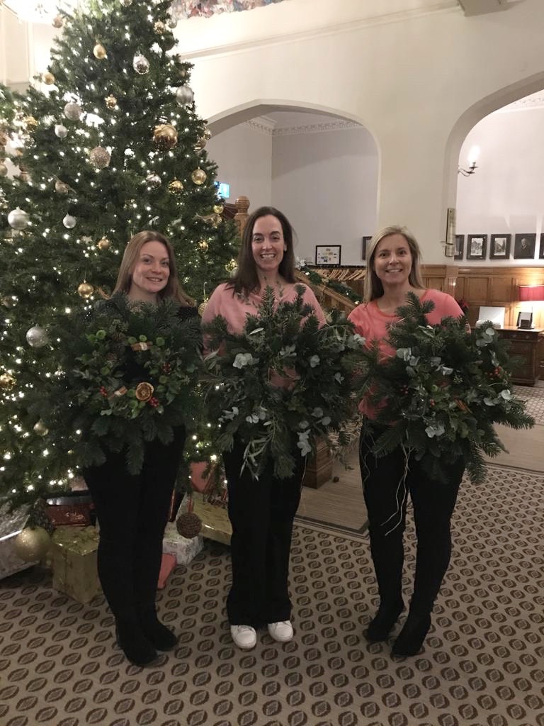 Wreath making